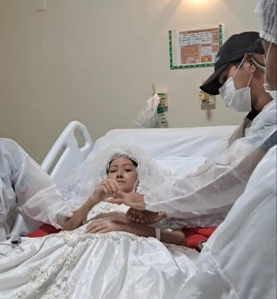 Paciente com câncer realiza sonho de casar dois dias antes de morrer, em João Pessoa