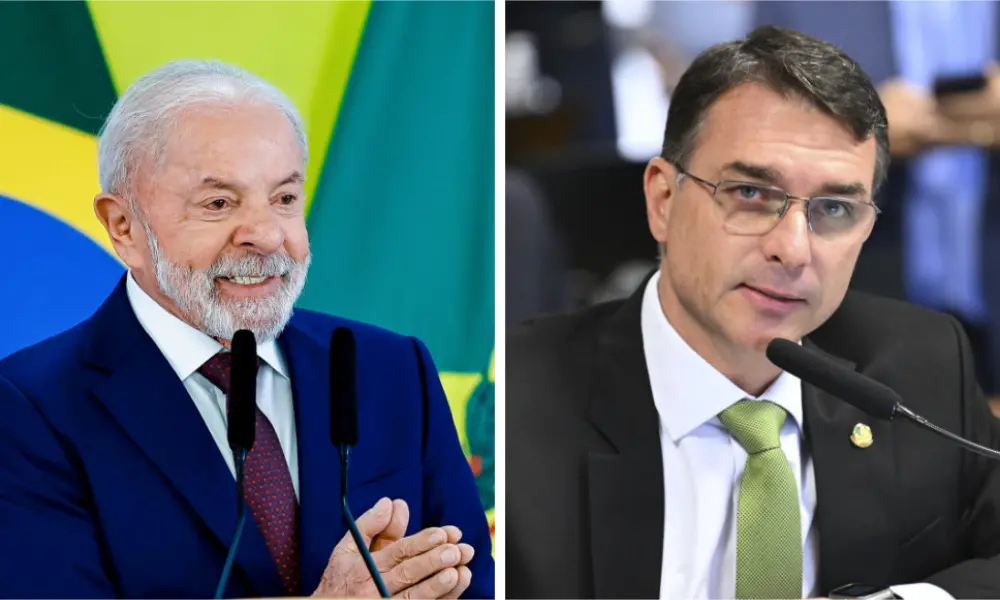 Lula lidera com 45% contra 37% de Flávio Bolsonaro no 2º turno, revela pesquisa Quaest
