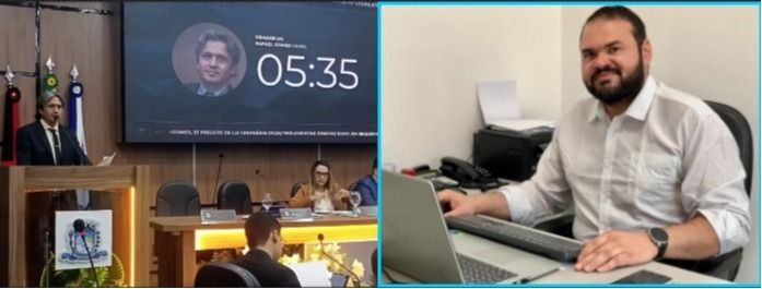 Rafael Policial cobra mudanças na STTrans e critica atuação do superintendente durante sessão na Câmara de Patos