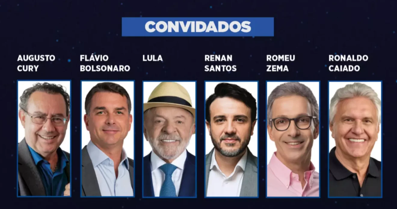 Primeiro debate presidencial de 2026 acontece neste domingo; Lula e Flávio Bolsonaro devem ser ausências