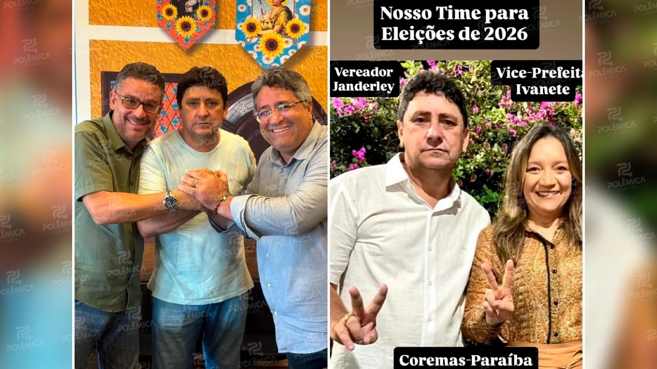 Vice-prefeita e vereador de Coremas anunciam apoio à candidatura de Pedro Coutinho ao Governo da Paraíba